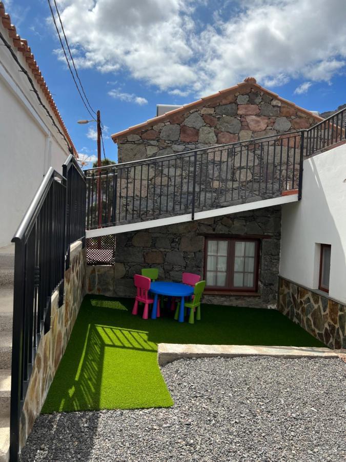 Casa Rural Con Bano Adaptado Y Piscina En Mogán Esterno foto