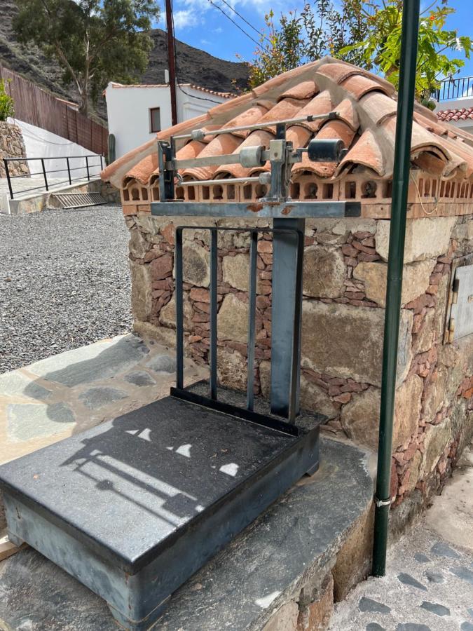 Casa Rural Con Bano Adaptado Y Piscina En Mogán Esterno foto