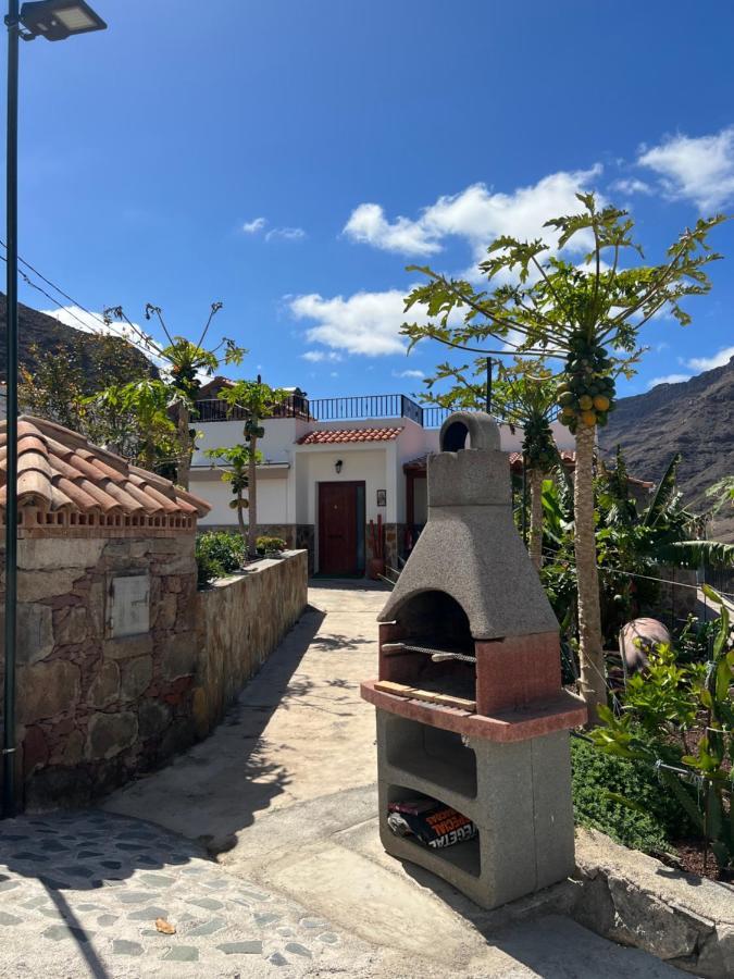 Casa Rural Con Bano Adaptado Y Piscina En Mogán Esterno foto