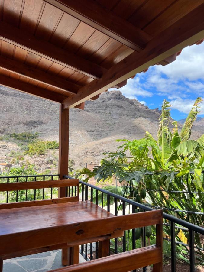 Casa Rural Con Bano Adaptado Y Piscina En Mogán Esterno foto